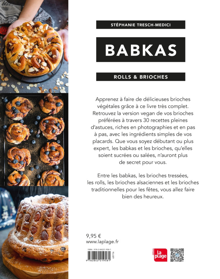 BABKAS ROLLS & BRIOCHES - TRESCH-MEDICI S. - LA PLAGE