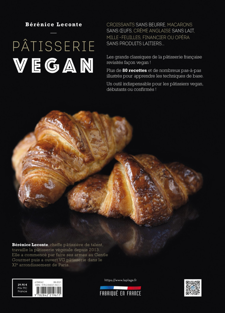 PATISSERIE VEGAN NED - LECONTE BERENICE - LA PLAGE