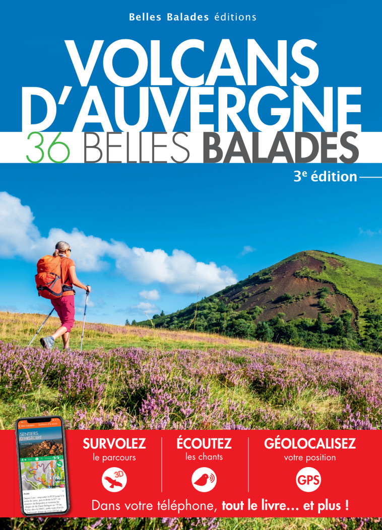 VOLCANS D'AUVERGNE - 36 BELLES BALADES NED - COLLECTIF - BELLES BALADES