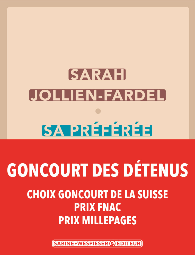 SA PREFEREE - JOLLIEN-FARDEL SARAH - SABINE WESPIESE