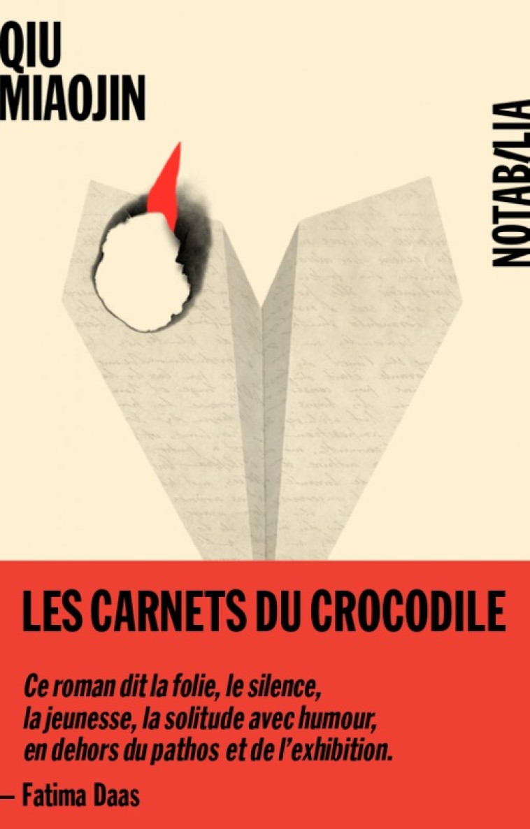 LES CAHIERS DU CROCODILE - MIAOJIN QIU - NOIR BLANC