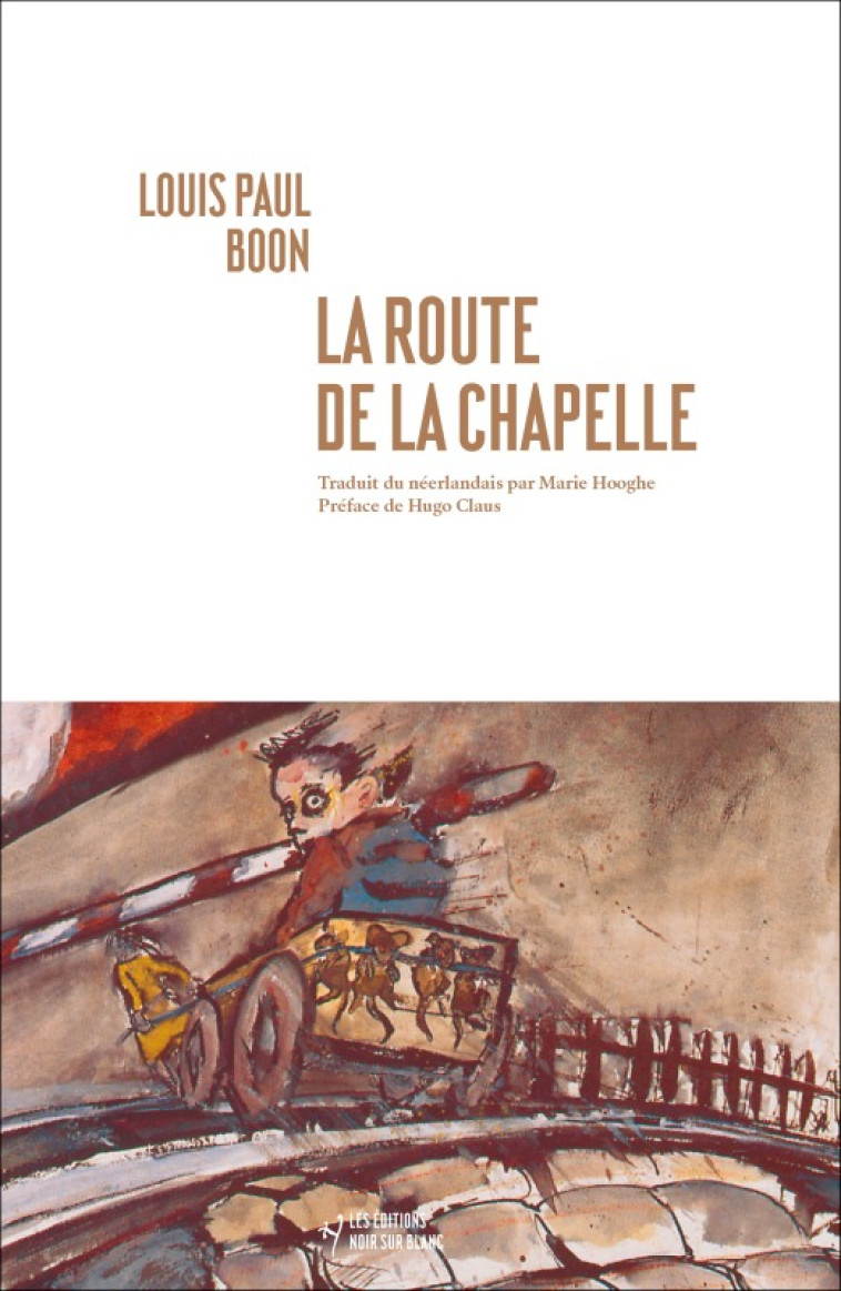 LA ROUTE DE LA CHAPELLE - BOON LOUIS PAUL - NOIR BLANC