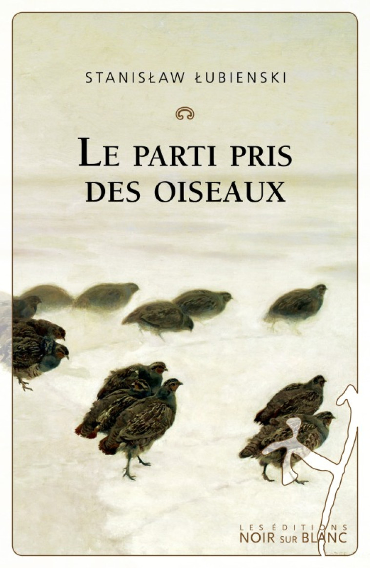 LE PARTI PRIS DES OISEAUX - UBIE SKI STANIS AW - NOIR BLANC