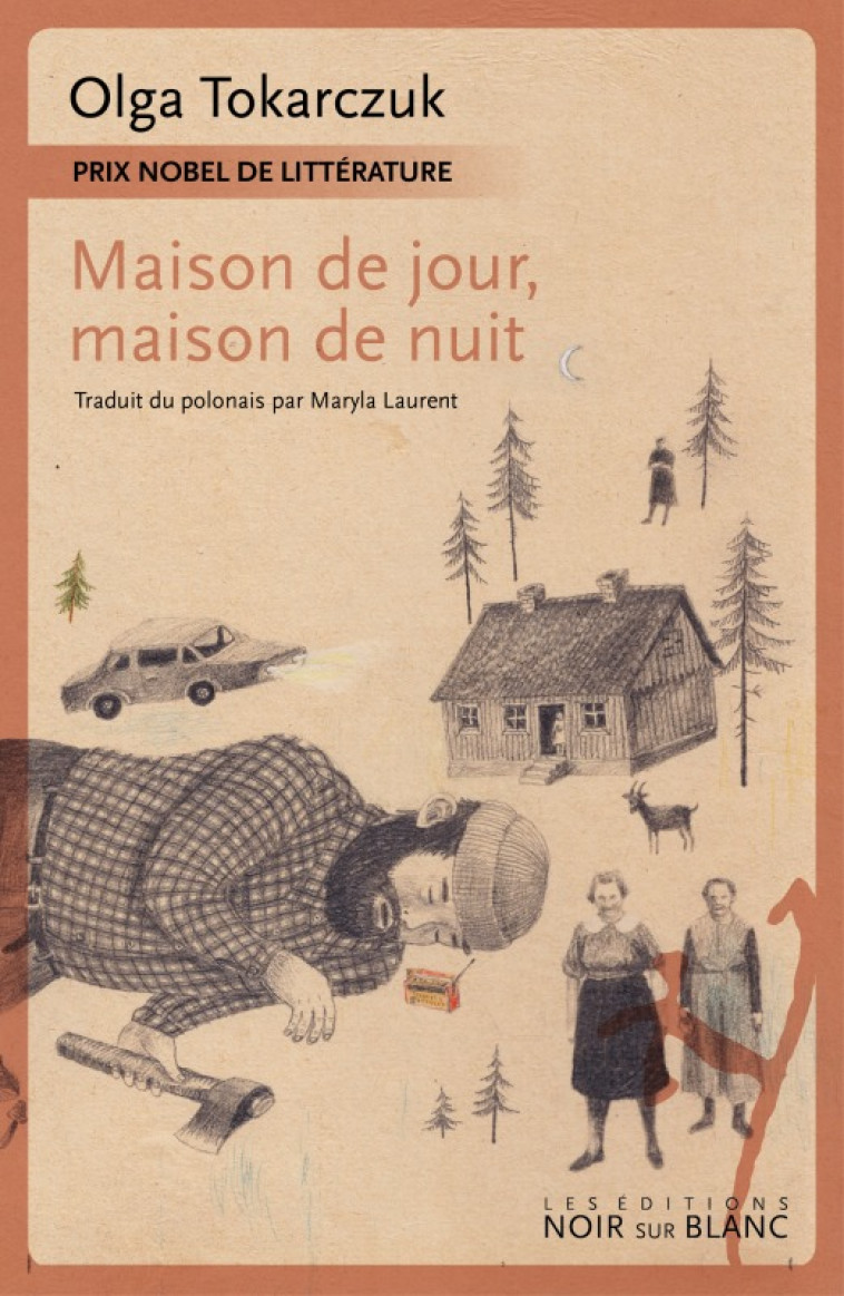 MAISON DE JOUR, MAISON DE NUIT - TOKARCZUK OLGA - NOIR BLANC