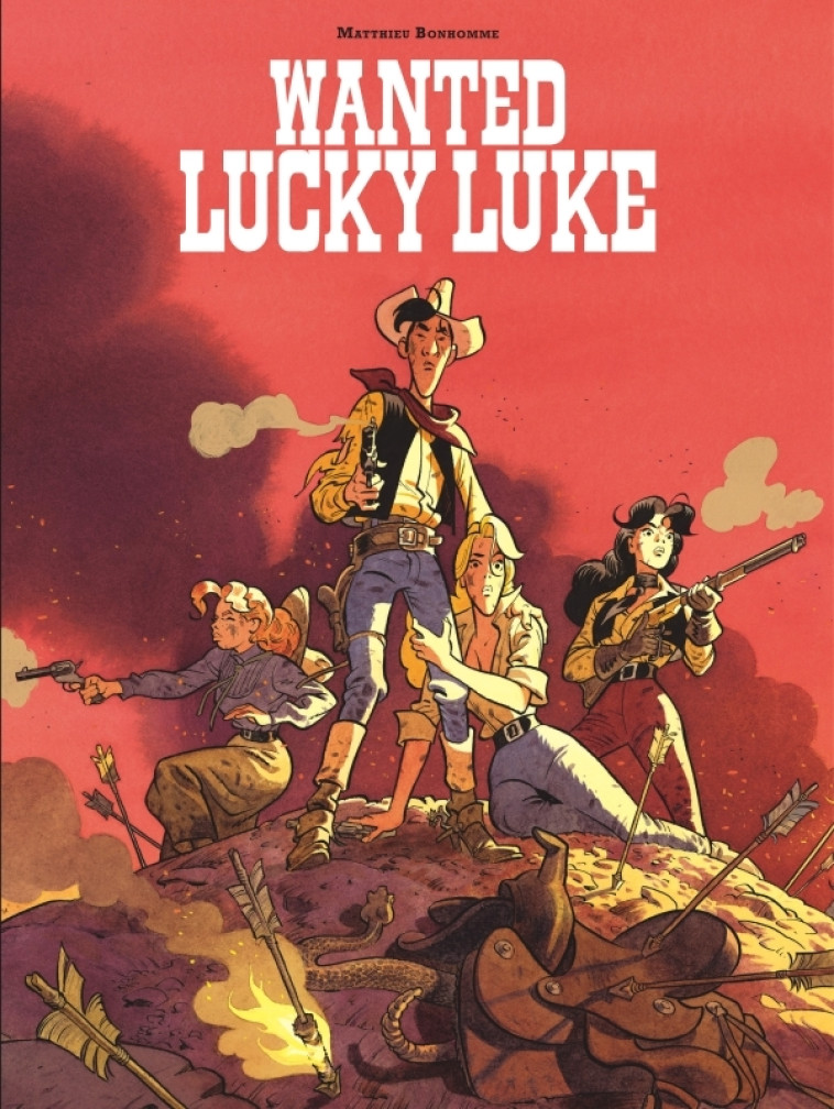 WANTED, LUCKY LUKE ! - BONHOMME MATTHIEU - LUCKY