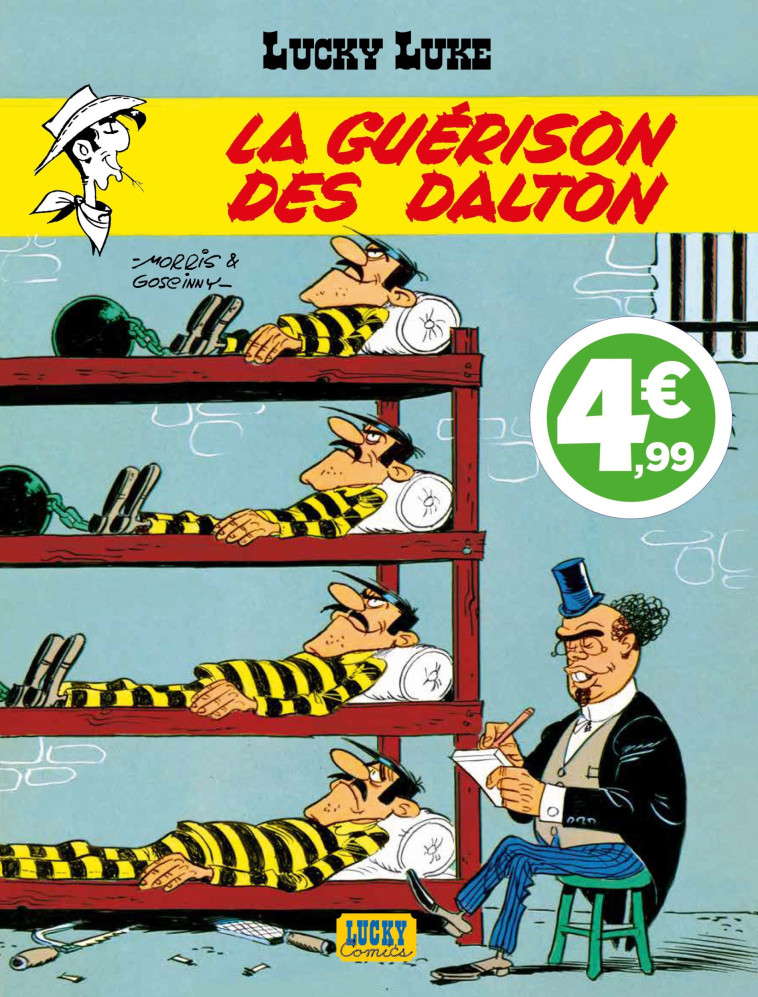 LUCKY LUKE - TOME 12 - LA GUERISON DES DALTON / EDITION SPECIALE (INDISPENSABLES 2022) - GOSCINNY/MORRIS - LUCKY