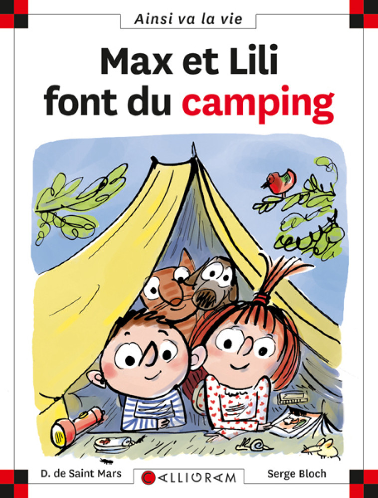 MAX ET LILI FONT DU CAMPING - SAINT MARS (DE) D. - CALLIGRAM