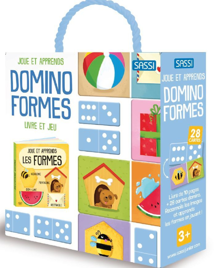 JOUE ET APPRENDS DOMINO FORMES - GAULE MATTEO - SASSI