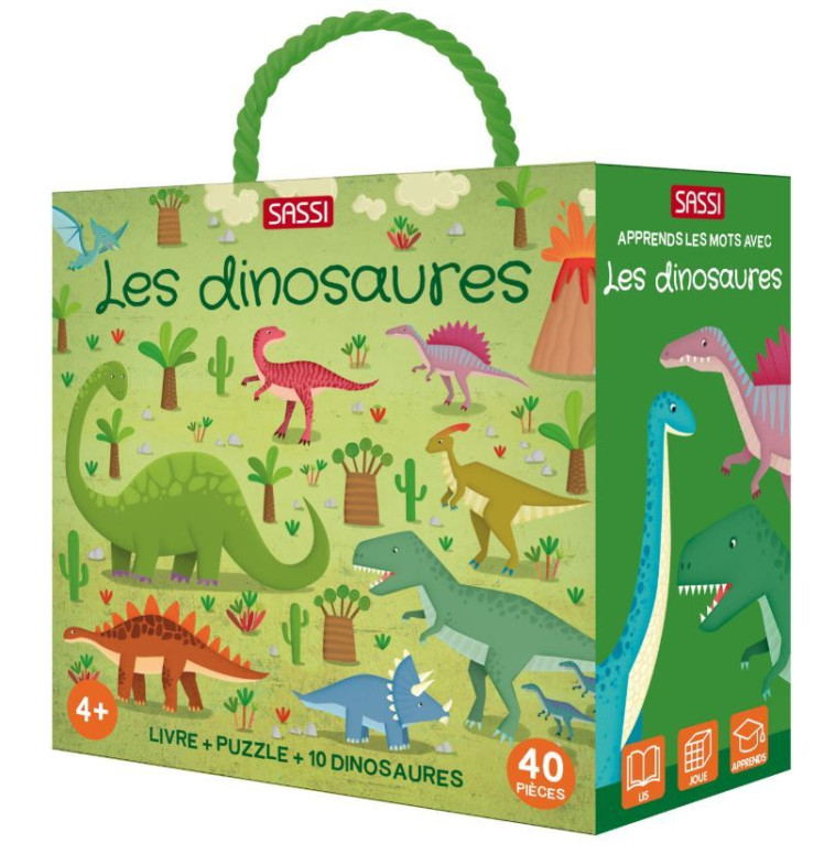 COFFRET LES DINOSAURES - GAULE MATTEO - SASSI