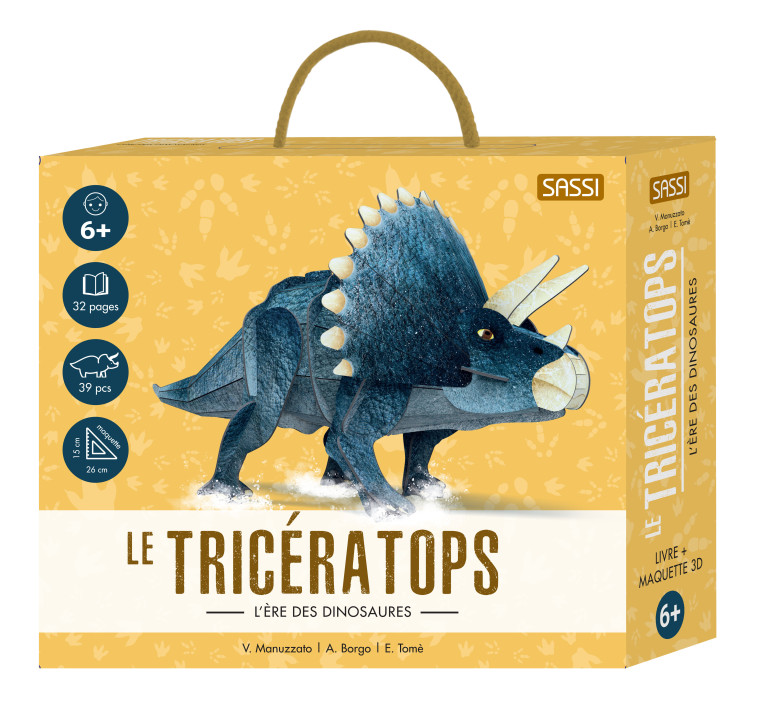 LE TRICERATOPS - TOME/MANUZZATO - SASSI