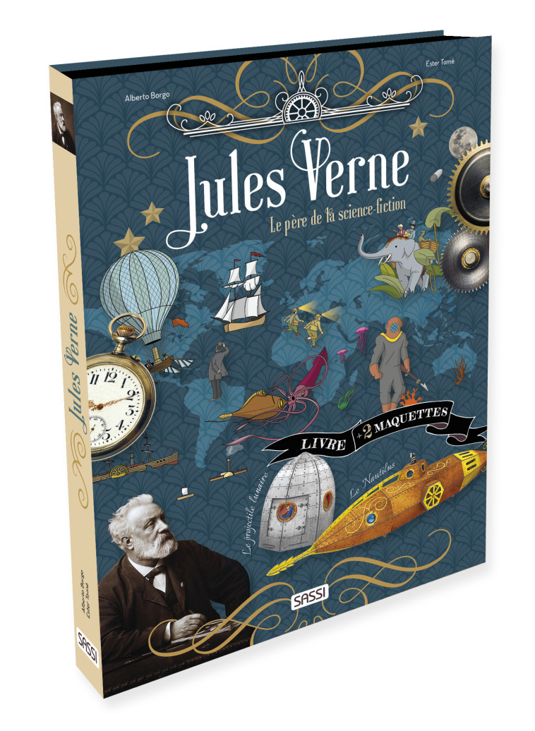 JULES VERNE - LE PERE DE LA SCIENCE-FICTION - TOME/BORGO - SASSI