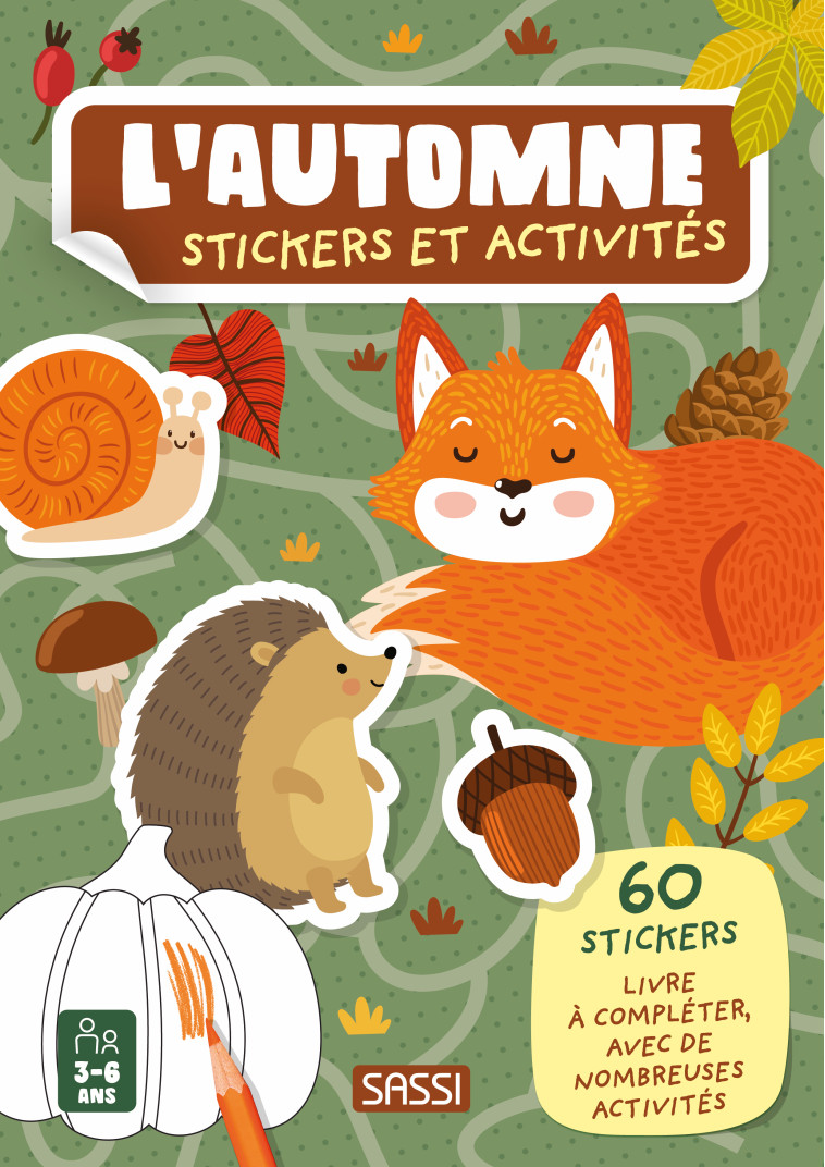 L'AUTOMNE STICKERS ET ACTIVITES - MABALIA/NEGREL - SASSI