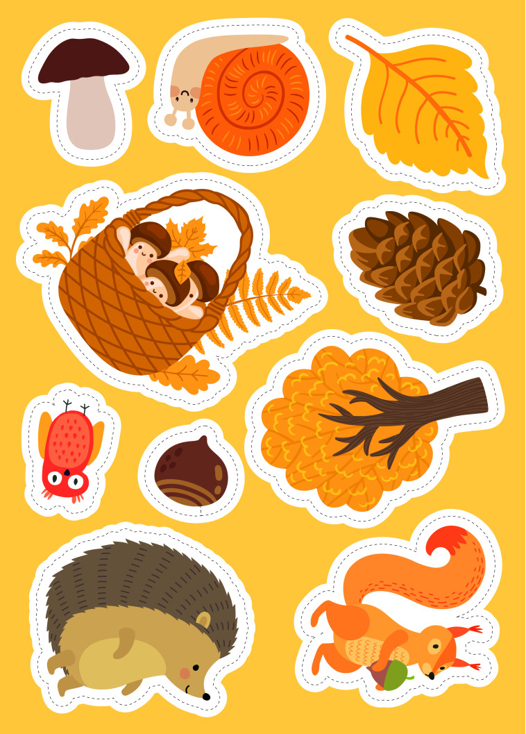 L'AUTOMNE STICKERS ET ACTIVITES - MABALIA/NEGREL - SASSI