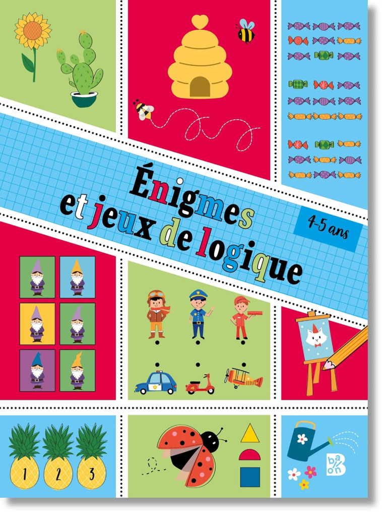 ENIGMES ET JEUX DE LOGIQUE 4-5 ANS - XXX - BALLON