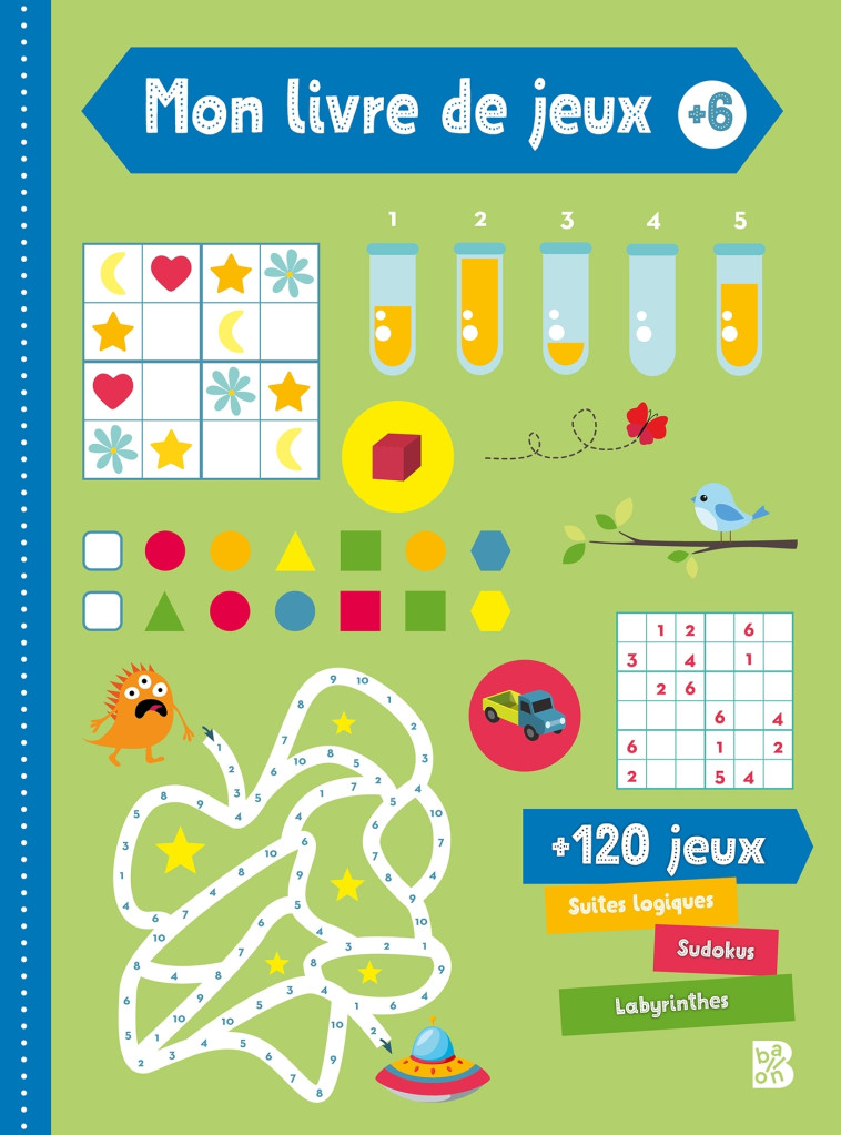 MON LIVRE DE JEUX 6+ - XXX - BALLON