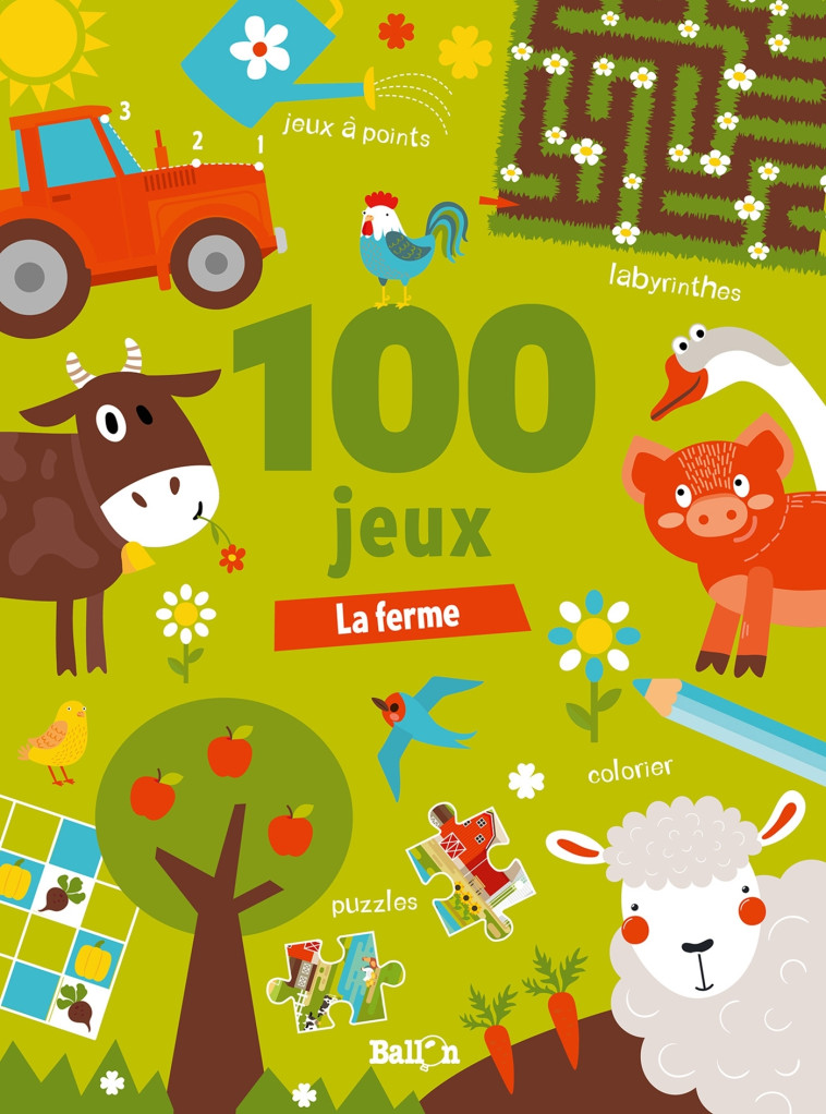 100 JEUX - LA FERME - XXX - BALLON