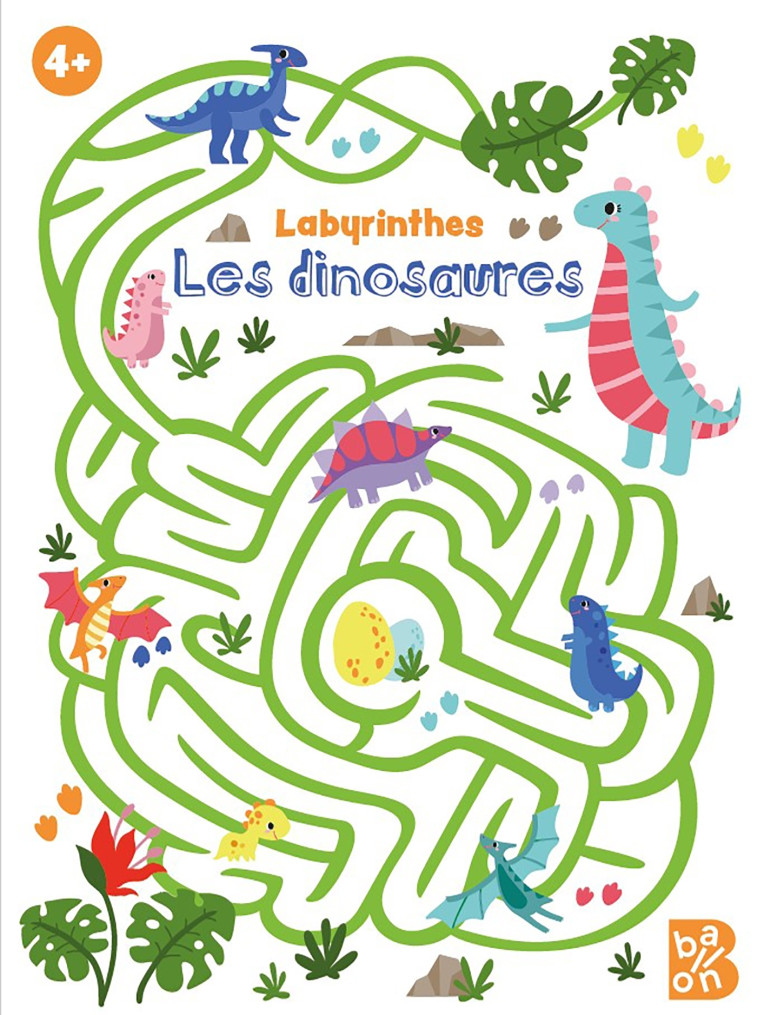 LABYRINTHES LES DINOSAURES 4+ - XXX - BALLON