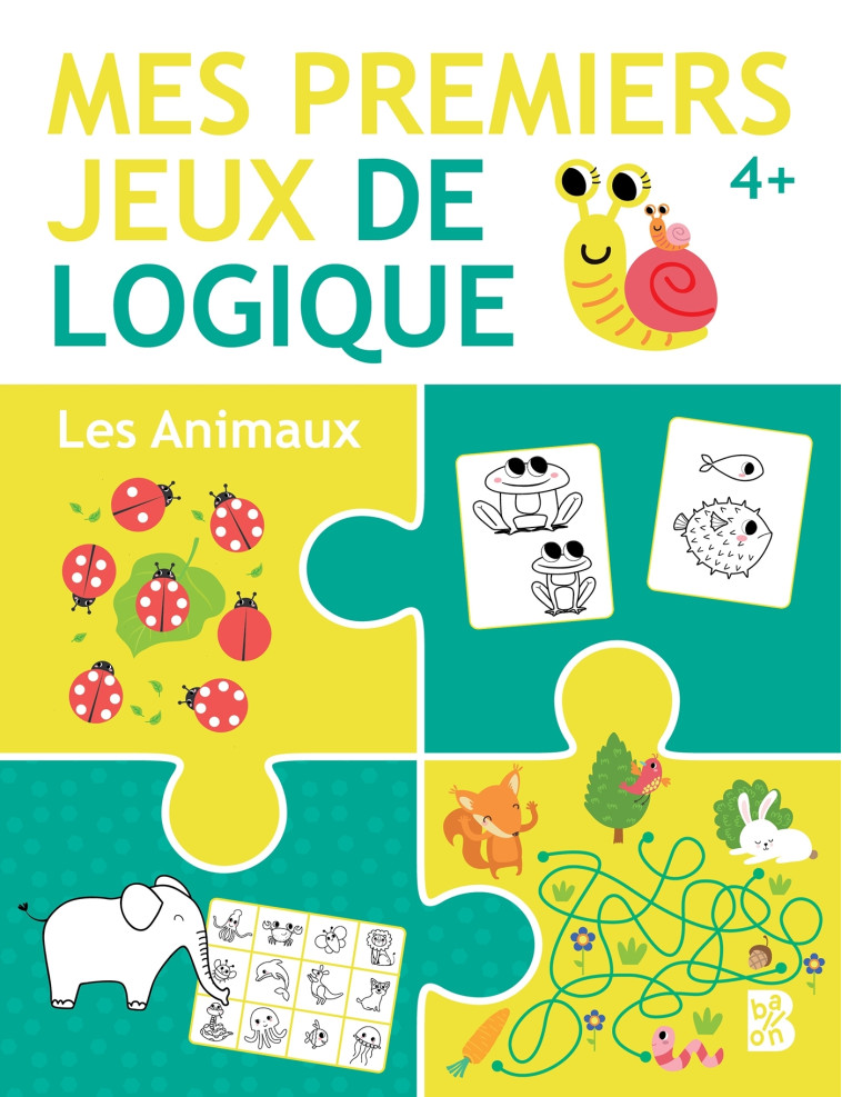 MES PREMIERS JEUX DE LOGIQUE LES ANIMAUX 4 ANS - XXX - BALLON