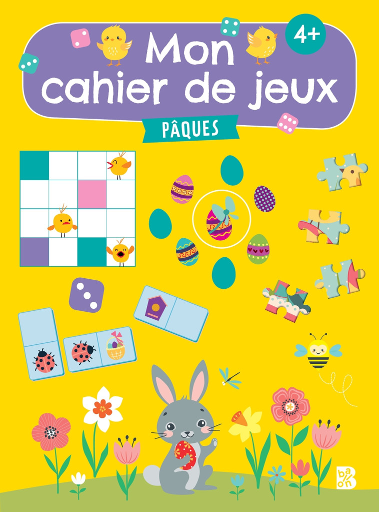 MON CAHIER DE JEUX: PAQUES (4+) - XXX - BALLON