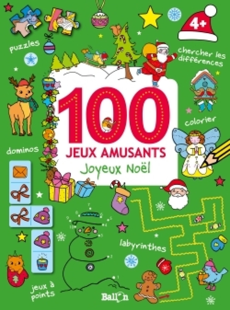 100 JEUX : JOYEUX NOEL DES 4 ANS - XXX - BALLON