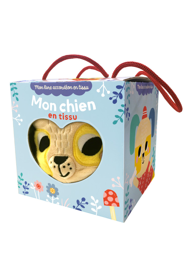 LE CHIEN - TON LIVRE ACCORDEON EN TISSU - COLLECTIF - TAM TAM EDTS