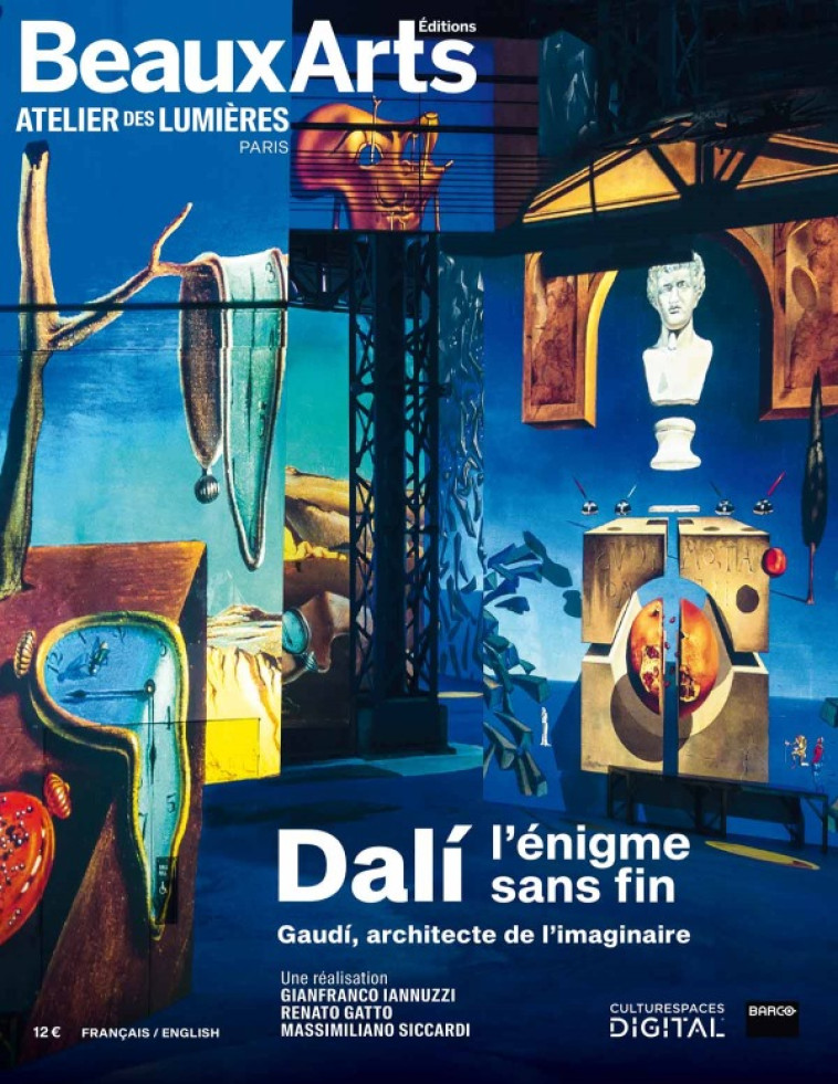 DALI, L'ENIGME SANS FIN (ANG/FR) - A L'ATEL IER DES LUMIERES - COLLECTIF - BEAUX ARTS ED