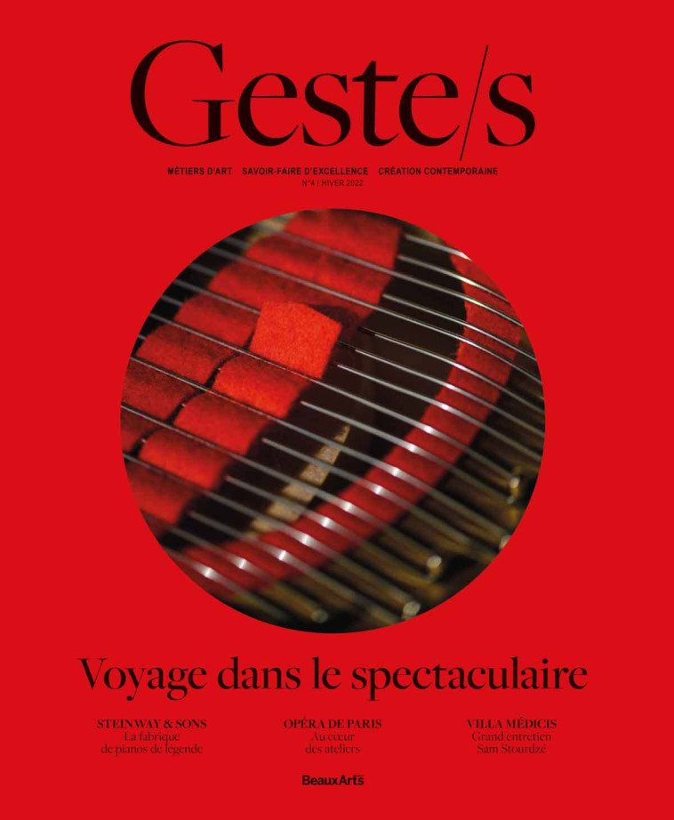 GESTE/S : SUJET A VENIR - METIERS D'ART, SAVOIR-FAIRE D'EXCELLENCE, CREATION CONTEMPORAINE - COLLECTIF - BEAUX ARTS ED