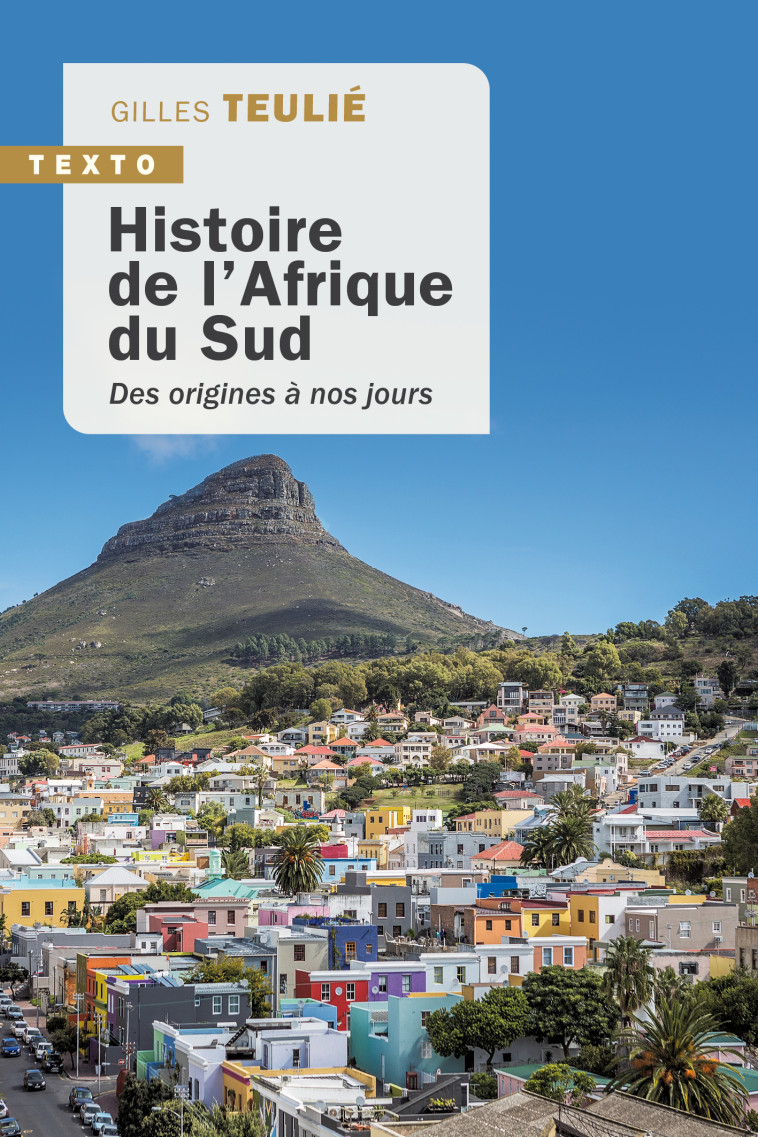 HISTOIRE DE L'AFRIQUE DU SUD - DES ORIGINES A NOS JOURS - TEULIE GILLES - TALLANDIER