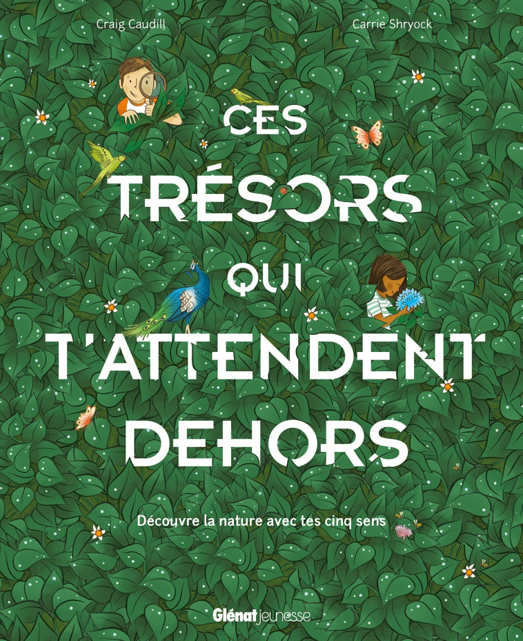 CES TRESORS QUI T'ATTENDENT DEHORS - CAUDILL/SHRYOCK - GLENAT JEUNESSE