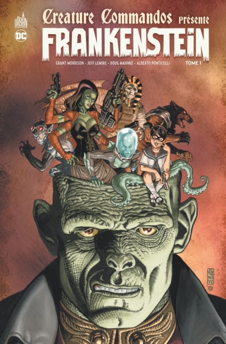 CREATURE COMMANDOS PRESENTE FRANKENSTEIN - XXX - URBAN COMICS