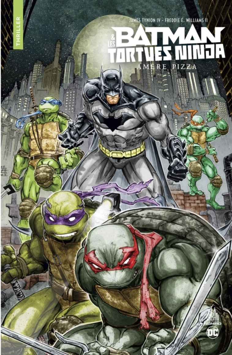 BATMAN TORTUES NINJA AMERE PIZZA - TYNION IV JAMES - URBAN COMICS