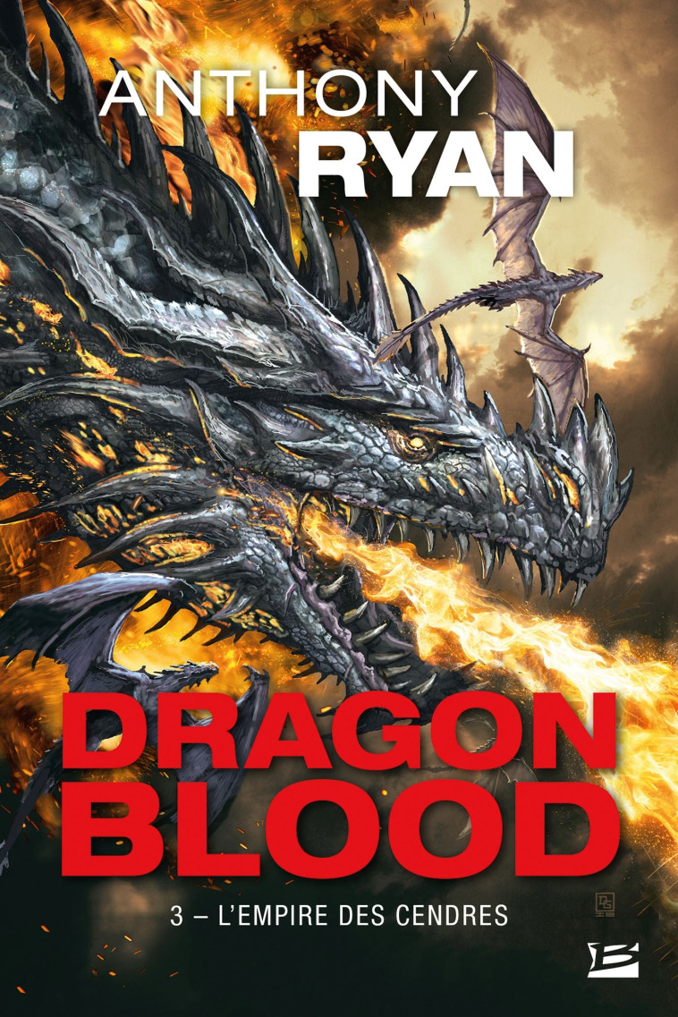 DRAGON BLOOD T3 L'EMPIRE DES CENDRES - RYAN ANTHONY - BRAGELONNE