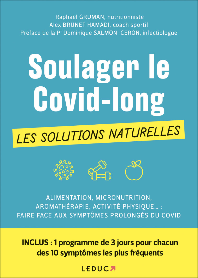 SOULAGER LE COVID LONG : LES SOLUTIONS NATU RELLES - GRUMAN/BRUNET HAMADI - LEDUC