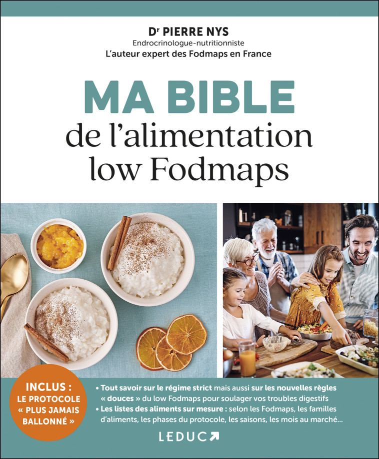 MA BIBLE DE L'ALIMENTATION LOW FODMAPS - NYS DR PIERRE - LEDUC