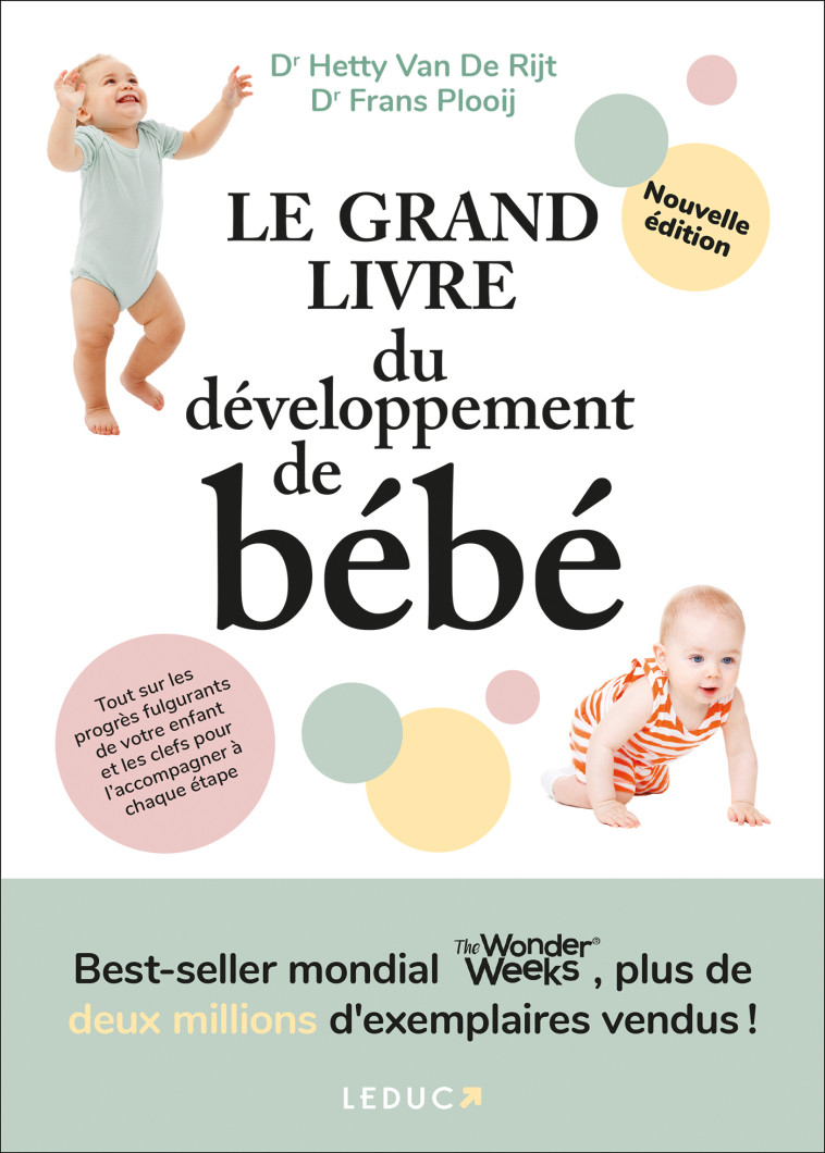 LE GRAND LIVRE DU DEVELOPPEMENT DE BEBE - EDITION 2024 - VAN DE RIJT/PLOOIJ - LEDUC