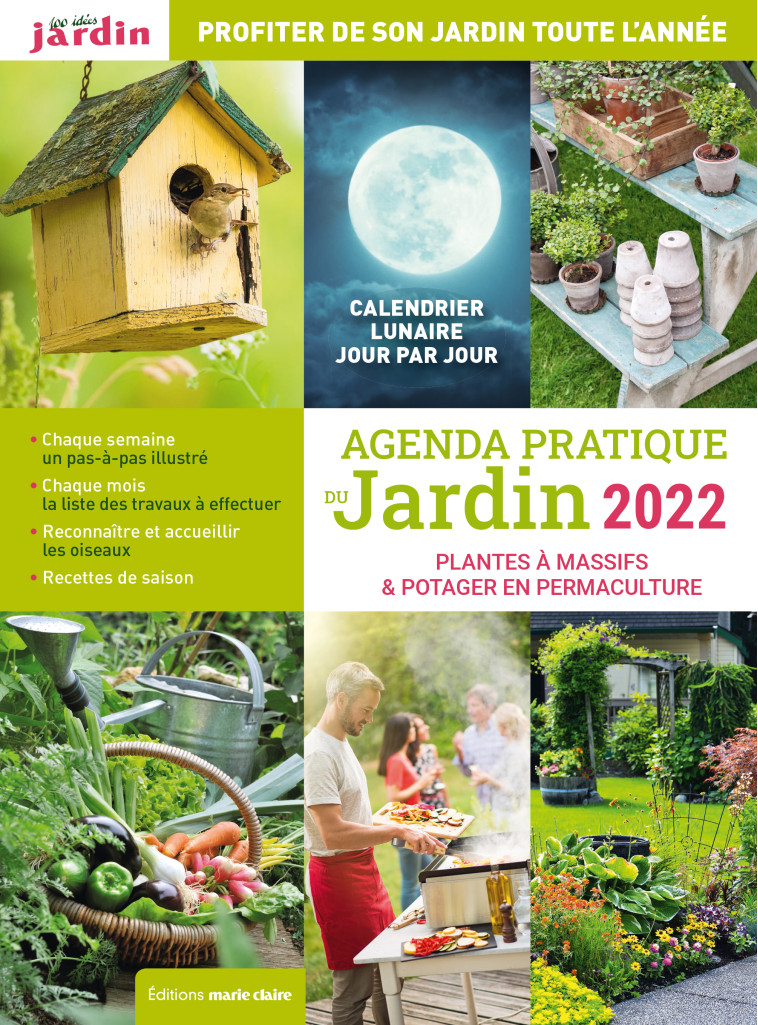 AGENDA PRATIQUE DU JARDIN 2022 - LEFRANCOIS SANDRA - MARIE-CLAIRE