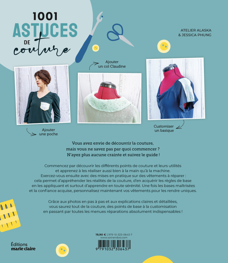 1001 ASTUCES DE COUTURE - COLLECTIF - MARIE-CLAIRE