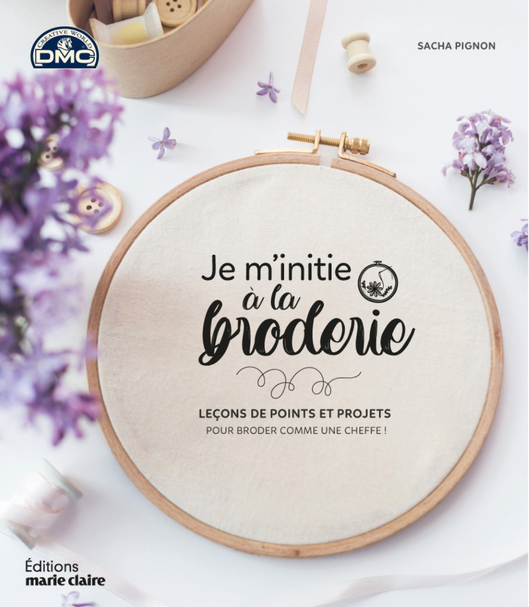 JE M'INITIE A LA BRODERIE - COLLECTIF - MARIE-CLAIRE