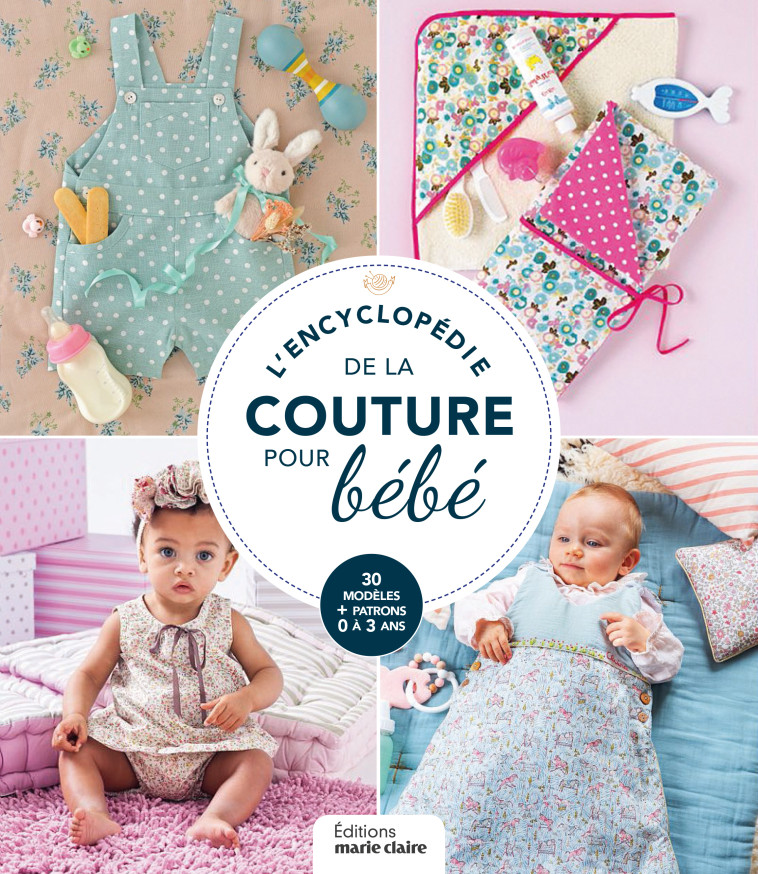 GRAND LIVRE COUTURE BEBE - XXX - MARIE-CLAIRE