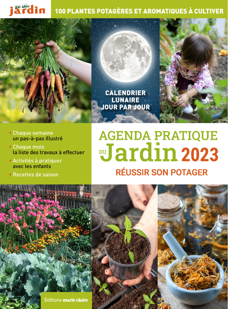 AGENDA PRATIQUE DU JARDIN 2023 - LEFRANCOIS SANDRA - MARIE-CLAIRE