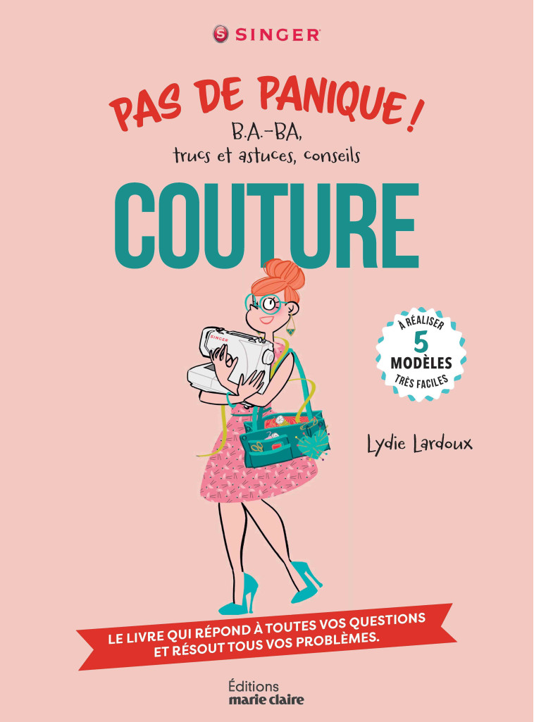 PAS DE PANIQUE ! COUTURE - LARDOUX LYDIE - MARIE-CLAIRE