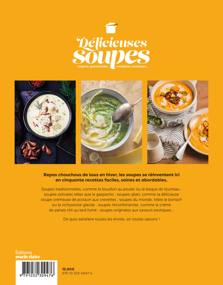 DELICIEUSES SOUPES - XXX - MARIE-CLAIRE