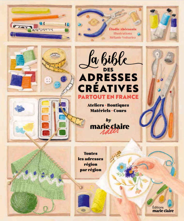 LA BIBLE DES ADRESSES CREATIVES - ABECASSIS/VOITURIEZ - MARIE-CLAIRE