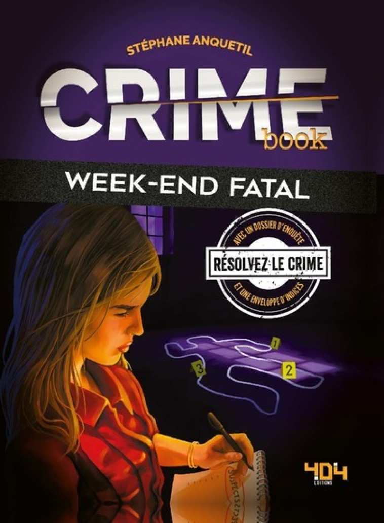 CRIME BOOK WEEK END FATAL - ANQUETIL STEPHANE - 404 EDITIONS