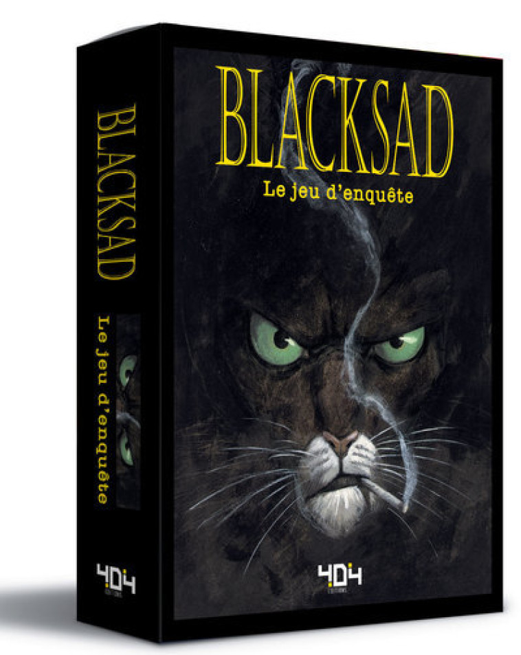 BLACKSAD - LE JEU D'ENQUETE - LOZZI NICOLAS - 404 EDITIONS