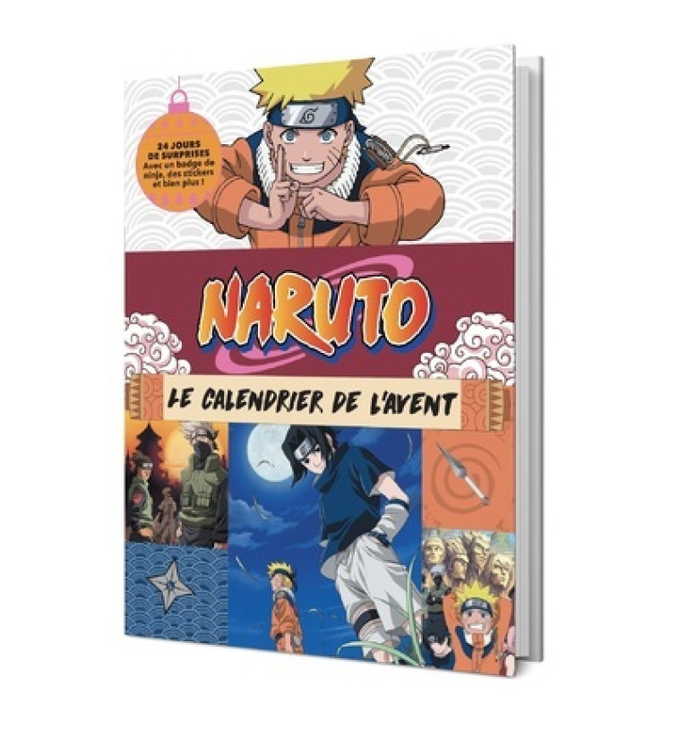 NARUTO LE CALENDRIER DE L AVENT OFFICIEL - COLLECTIF - 404 EDITIONS