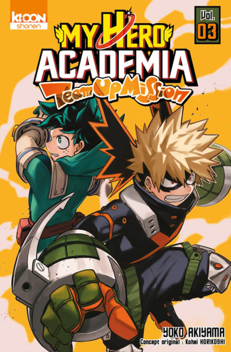 MY HERO ACADEMIA TEAM-UP MISSION T03 - HORIKOSHI/AKIYAMA - KI-OON