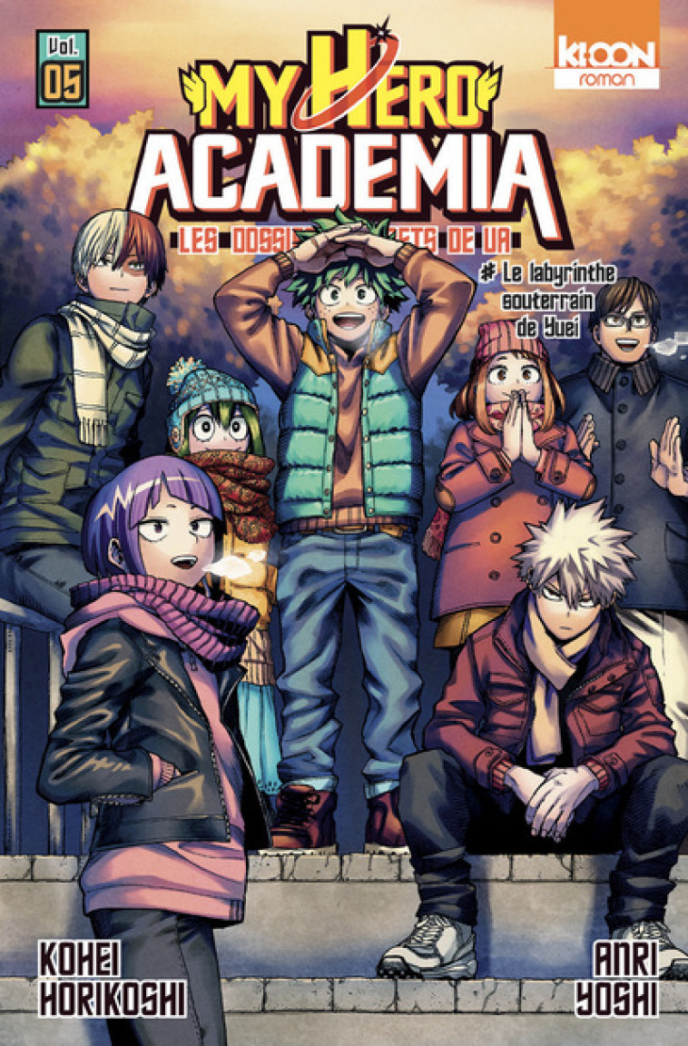 ROMAN MY HERO ACADEMIA LES DOSSIERS SECRETS DE UA T05 - HORIKOSHI/YOSHI - KI-OON