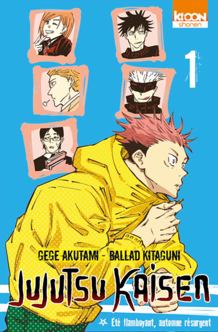 JUJUTSU KAISEN T01 ROMAN - AKUTAMI GEGE - KI-OON