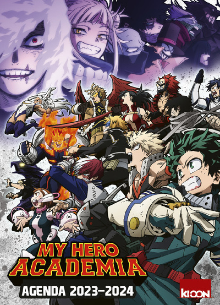 AGENDA MY HERO ACADEMIA 2023-2024 - HORIKOSHI KOHEI - KI-OON